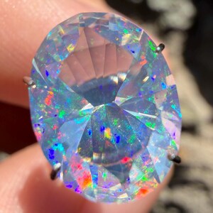 FASCINATING FACETED OPAL