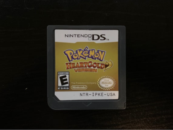 Pokemon HeartGold Game Cartridge for Nintendo DS 3DS Ndsi Nds US English Version Usps First Class Shipping