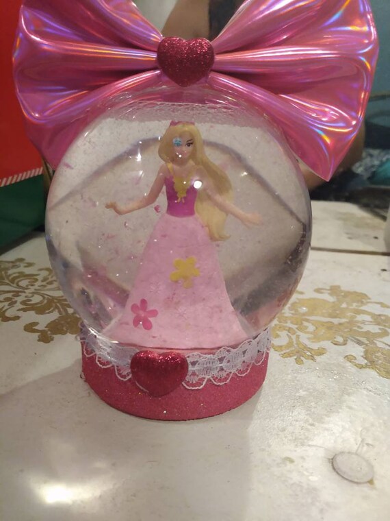 Barbie snow globe | Etsy