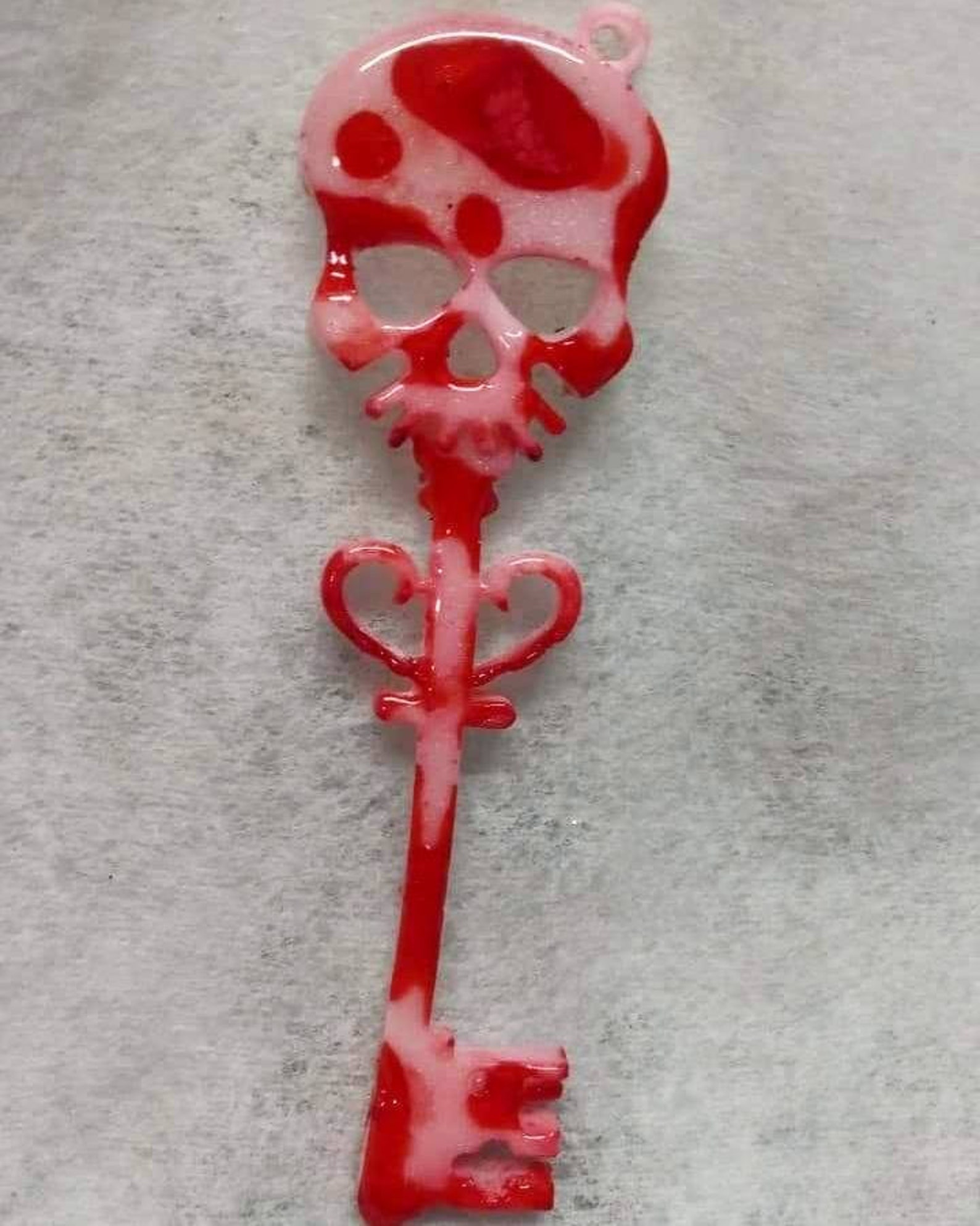 Zombie horror keychain Etsy