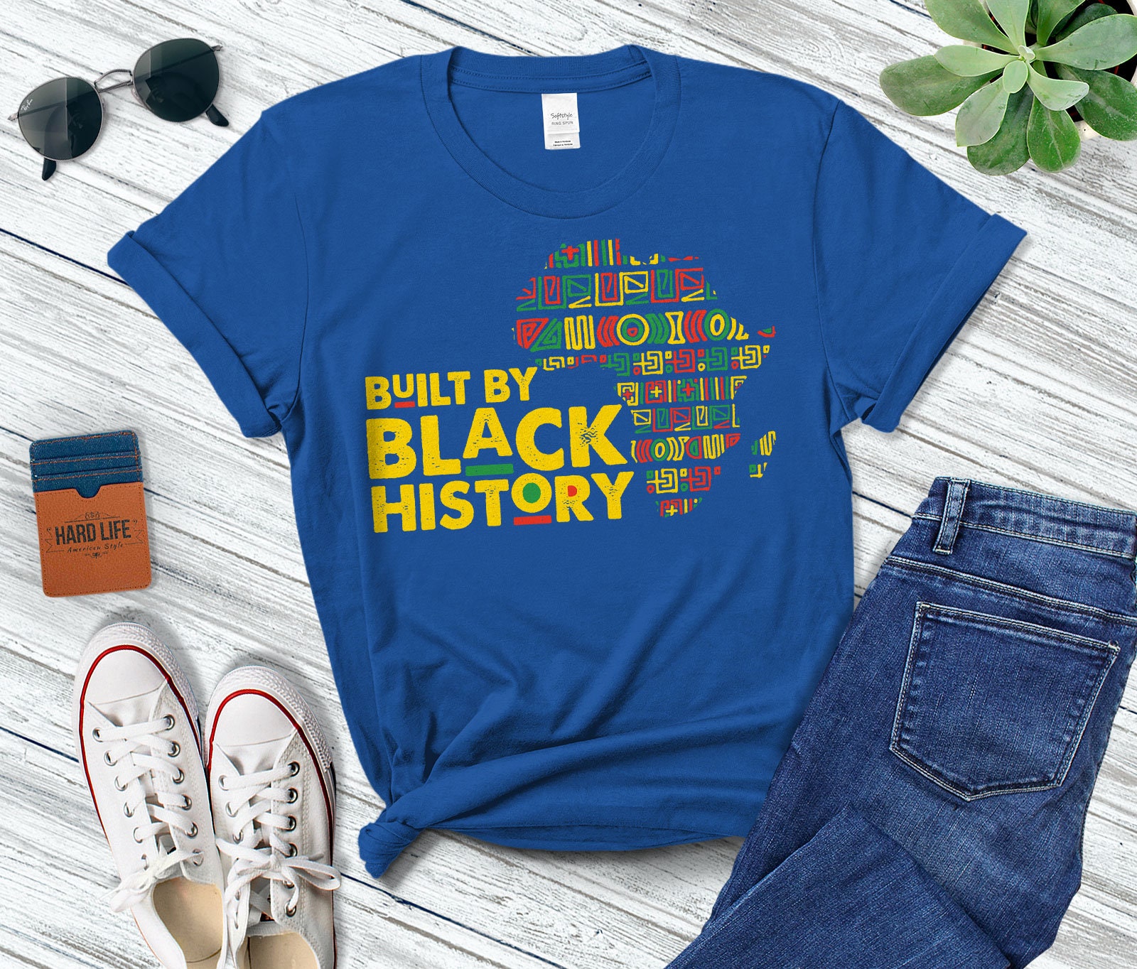 Built By Black History Shirt For Women Or Men Black History Etsy