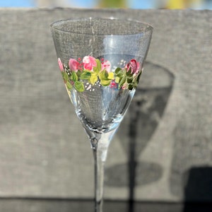 Hand Painted Martini Glass, Martini Glass, cocktail Glass, housewarming gift, Glassware, Gift, Barware, hand painted, handmade, gift for her