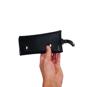 Cartera de mano de cuero, cartera de mano versátil de cuero y funda para teléfono para mujer