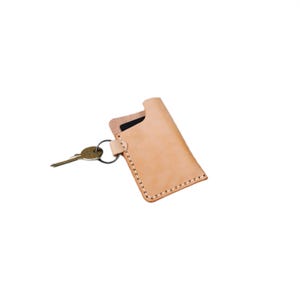 Kreditkartenhalter - Leder Schlüsselanhänger Brieftasche, Custom ID Geldbörse, perfektes Geschenk für Sie und Ihn, stilvolle und funktionelle Accessoires