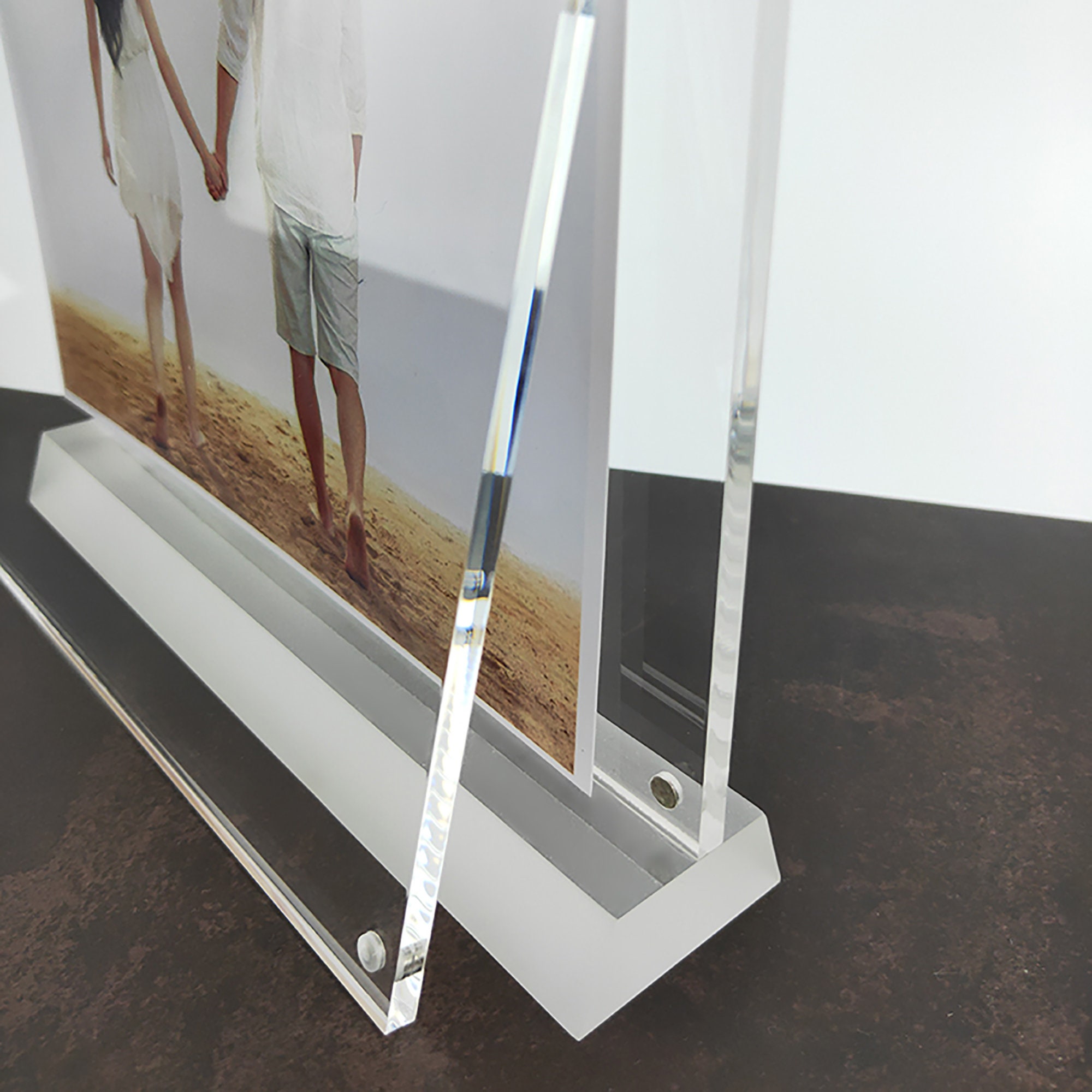 Crystal Transparent Photo FramePhoto FrameCrystal Photo Etsy