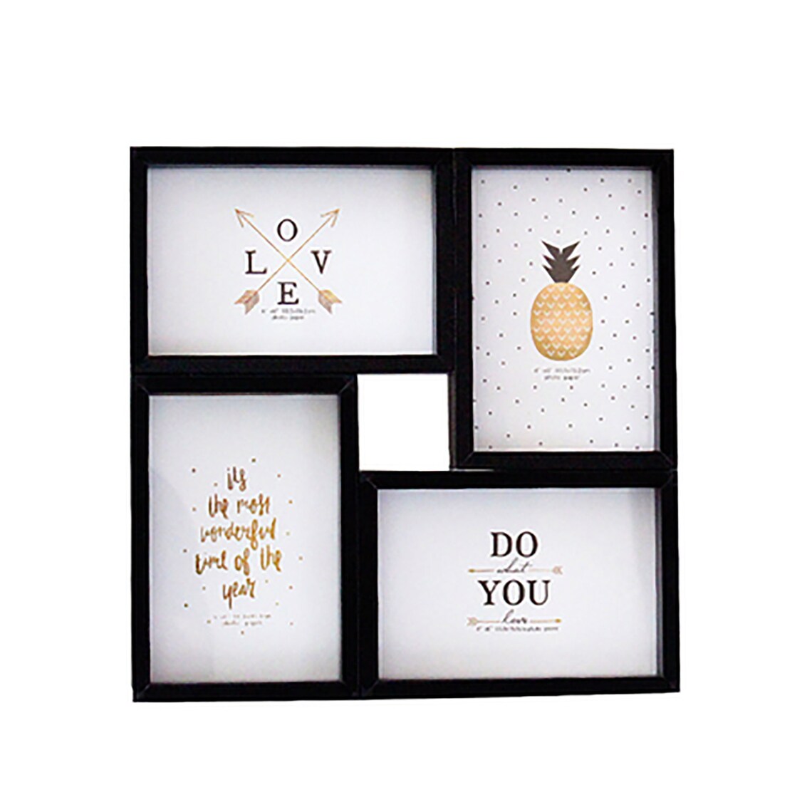 Creative FourFrame Photo Frame Setup WallMounted OnePiece Etsy