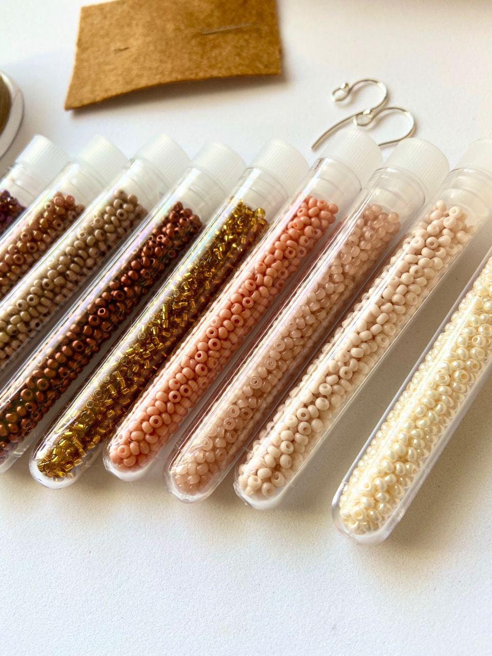 Seed bead kit digital tutorial Jewelry making KIT Kit Etsy