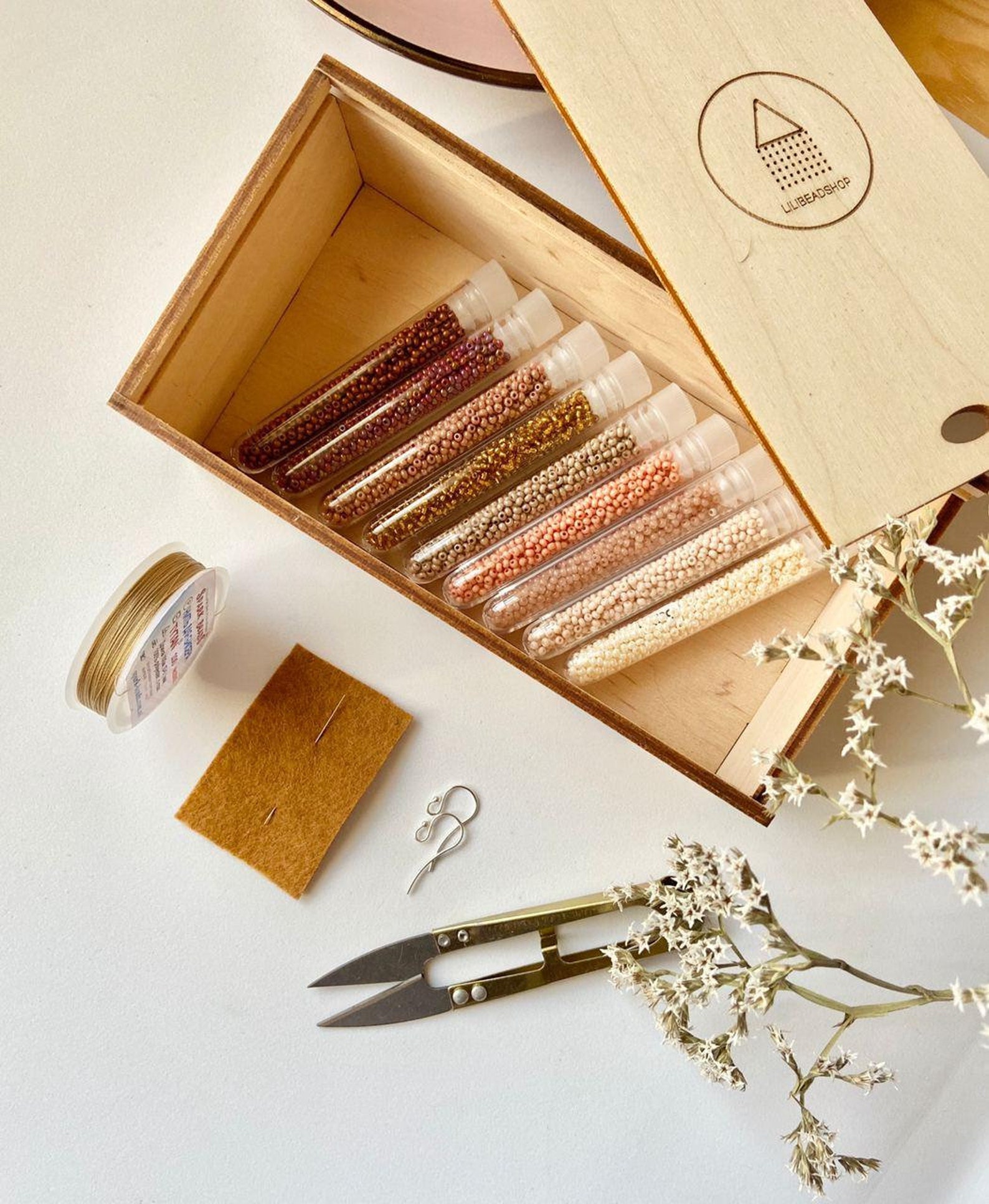 Seed bead kit digital tutorial Jewelry making KIT Kit Etsy