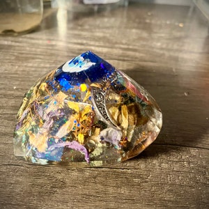 Our Lady of Protection Heart Gem