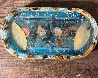 Money Tray -  Blue