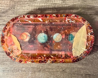 Money Tray -  Red