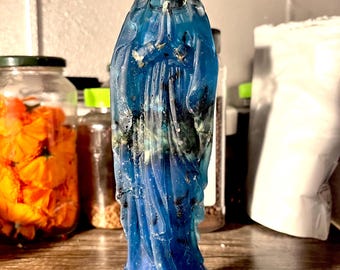 Nossa Senhora dos Mistérios: Série 8 (GRANDE) Estátua de Maria A