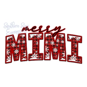 Feliz MiMi, Navidad MiMi, Diseño de Navidad, Descarga Digital, Sublimación PNG, Feliz Navidad, Camisa de Navidad MiMi, Camisa MiMi, MiMi PNG