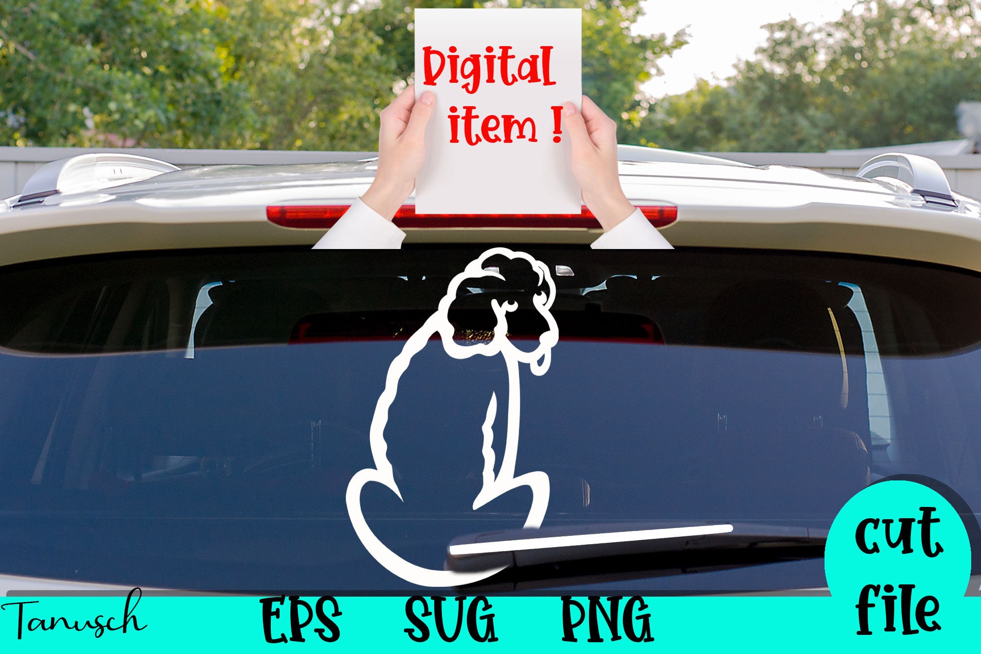 Cute car stickers etsy discount