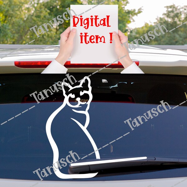 Back Window Wiper Decals Etsy