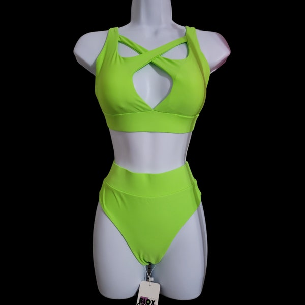 Green Bikini Etsy