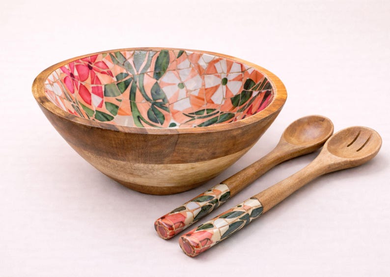 Bohozena Salad Bowl - Thumbnail 2