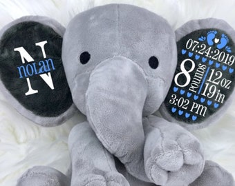Elephant Birth Announcement