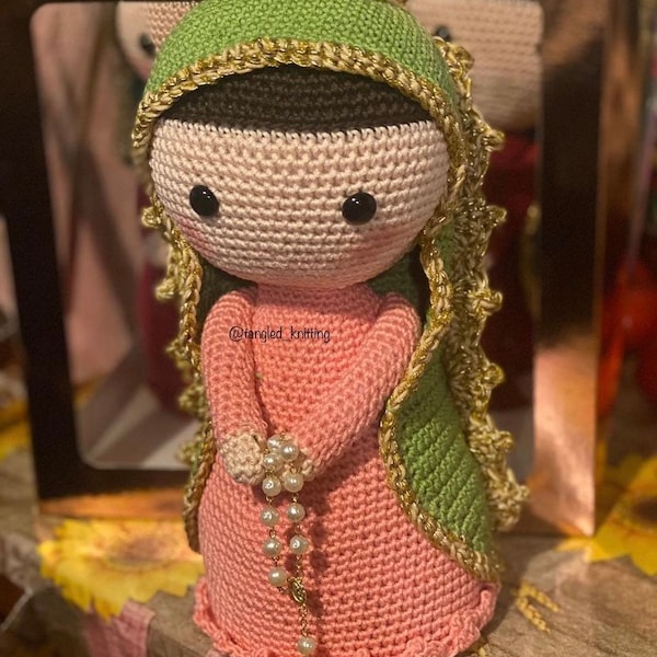 Virgen De Guadalupe Crochet Pattern Etsy