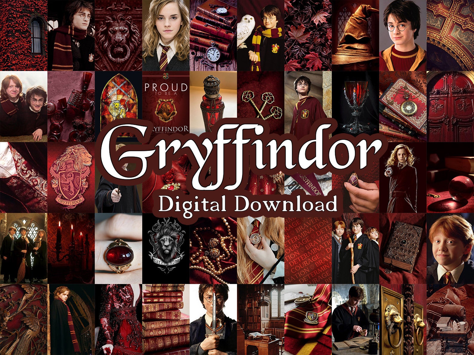 Harry Potter Wall Collage Harry Potter Aesthetic Harr vrogue.co