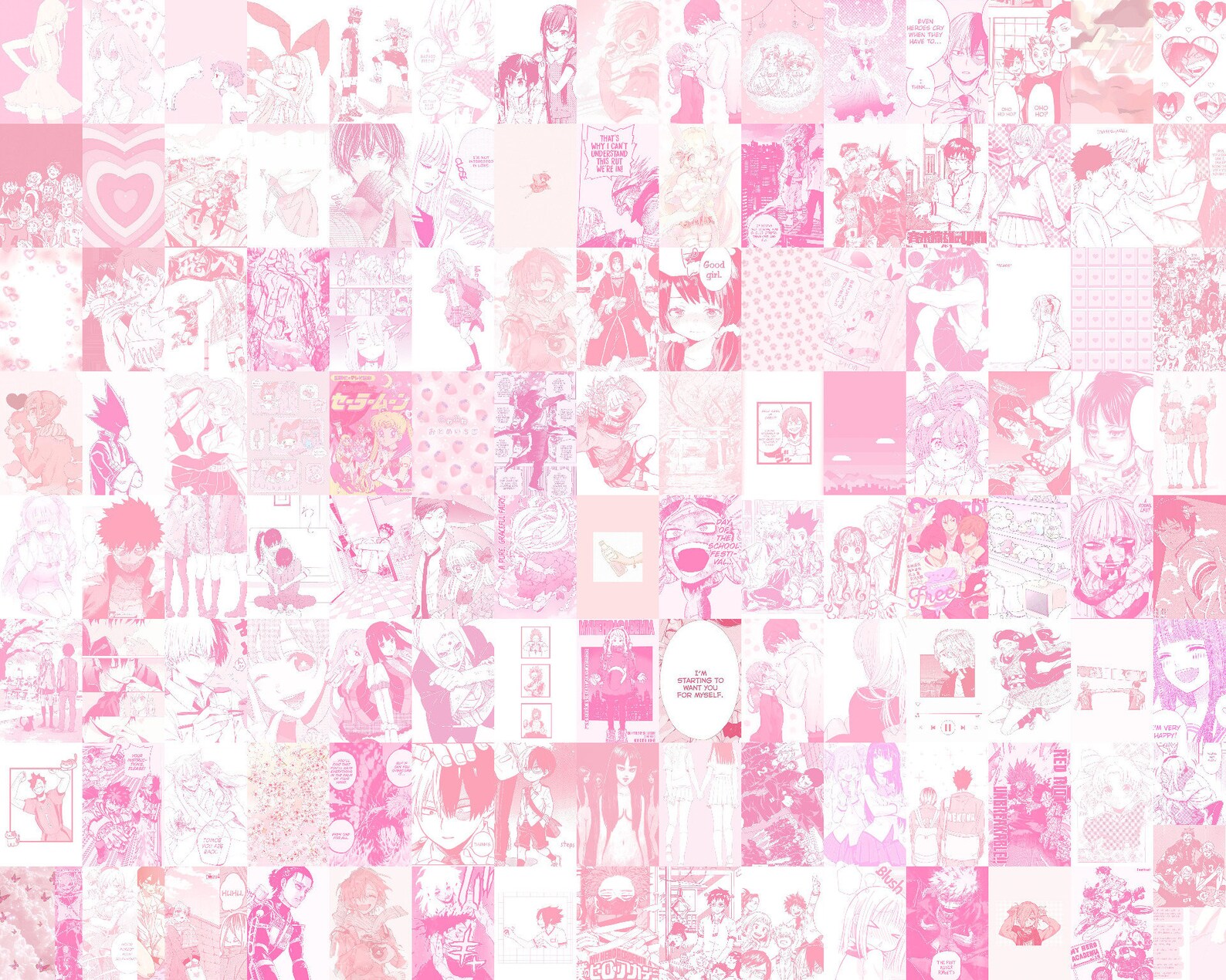Anime Pink Aesthetic Wallpaper Desktop Hd Aesthetic Collage Sexiz Pix