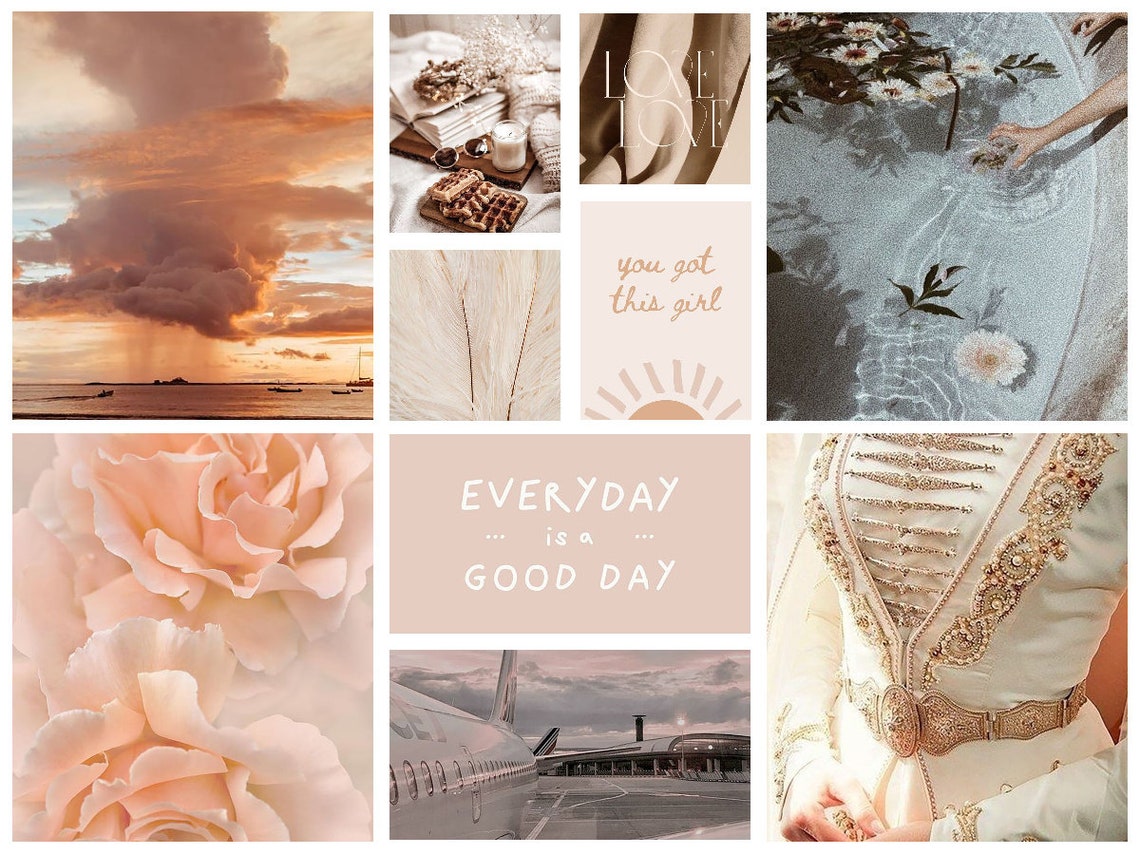 Dreamy Angel Aesthetic Wall Collage Kit Dreamcore Wall | Etsy