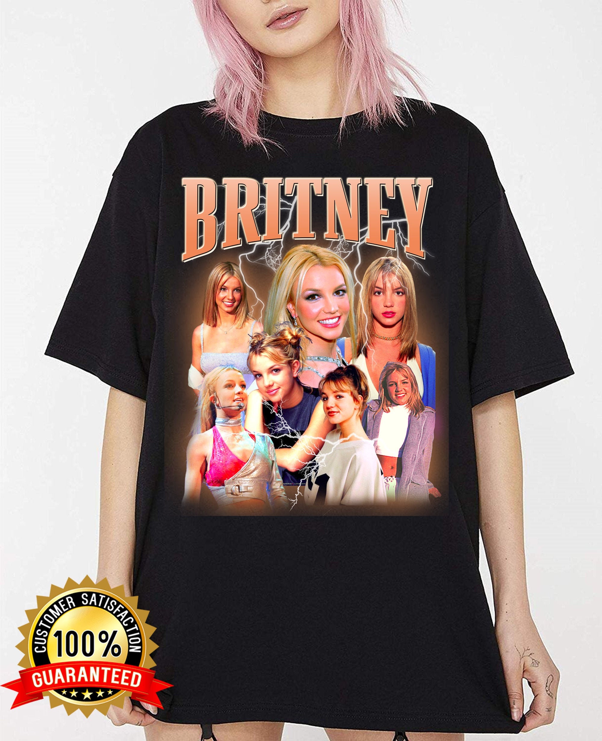 Britney spears t-shirt britney vintage tee T Shirt Long | Etsy