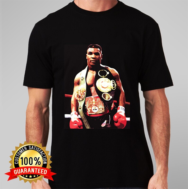 Mike Tyson Ring T Shirt Iron Mike Tyson T Shirts Mike Tyson | Etsy