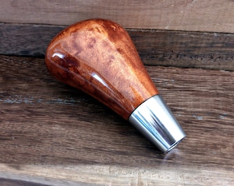 LEXUS Mid Brown Burl Wood Shift Knob For RX350 RX450 IS200 IS250 LS400 LS430 LS460 LS600 GS300 GS350 GS450 for Automatic Transmission Models
