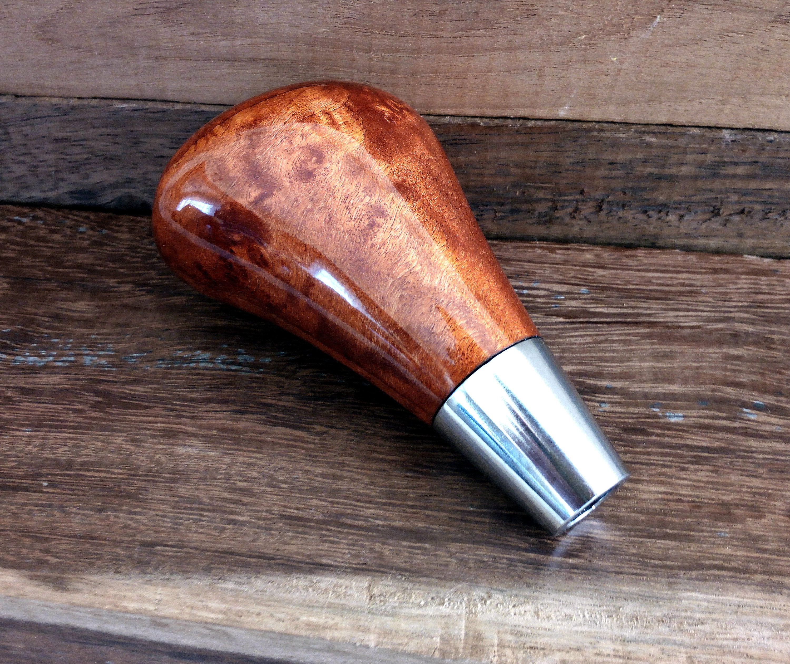 LEXUS Mid Brown Burl Wood Shift Knob for RX350 RX450 IS200