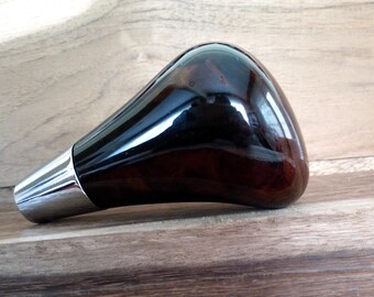 LEXUS Dark Walnut Burl Wood Gear Shift Knob For RX350 RX450 IS200 IS250 LS430 LS460 LS600 GS300 GS350 GS450 Automatic Transmission Models