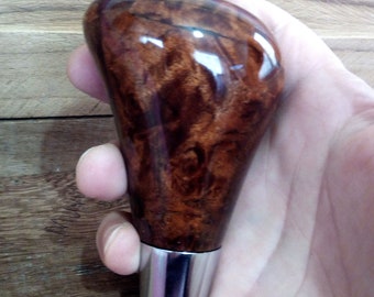 LEXUS Peegom Teak Burl Wood Gear Shift Knob For RX350 RX450 IS200 IS250 LS430 LS460 LS600 GS300 GS350 GS450 Automatic Transmission Models