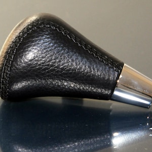 TOYOTA 4Runner (2003-2022 Models) Black Leather with Black Stitch Gear Shift Knob also fits most Toyota models with Automatic Transmission