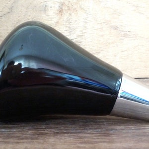 Mercedes Benz (1994 - 2005) Piano Black Burl Wood Collet Type Custom Made Gear Shift Knob for Automatic Transmission