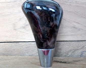 CHRYSLER Black Ash Burl Wood Shift Knob for 300 - 300S - R/T - SRT Models with Automatic Transmission