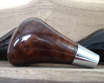 LEXUS Walnut Burl Wood Gear Shift Knob For RX350 RX450 IS200 IS250 LS400 LS430 LS460 LS600 GS300 GS350 GS450 Automatic Transmission Models