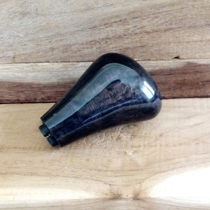 BMW Black Ash Burl Wood Gear Shift Knob for M3 M5 M6 E30 E32 E34 E36 E38 E39 E46 E53 E60 E63 E83 E84 E90 E91 E92 with Manual Transmission