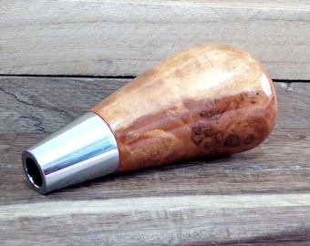 Rose Wood Gear Shift Knob for Lexus Toyota Scion Mazda Acura Chrysler Dodge with Metric 8X1,25 Thread Screw On Automatic Transmission Models