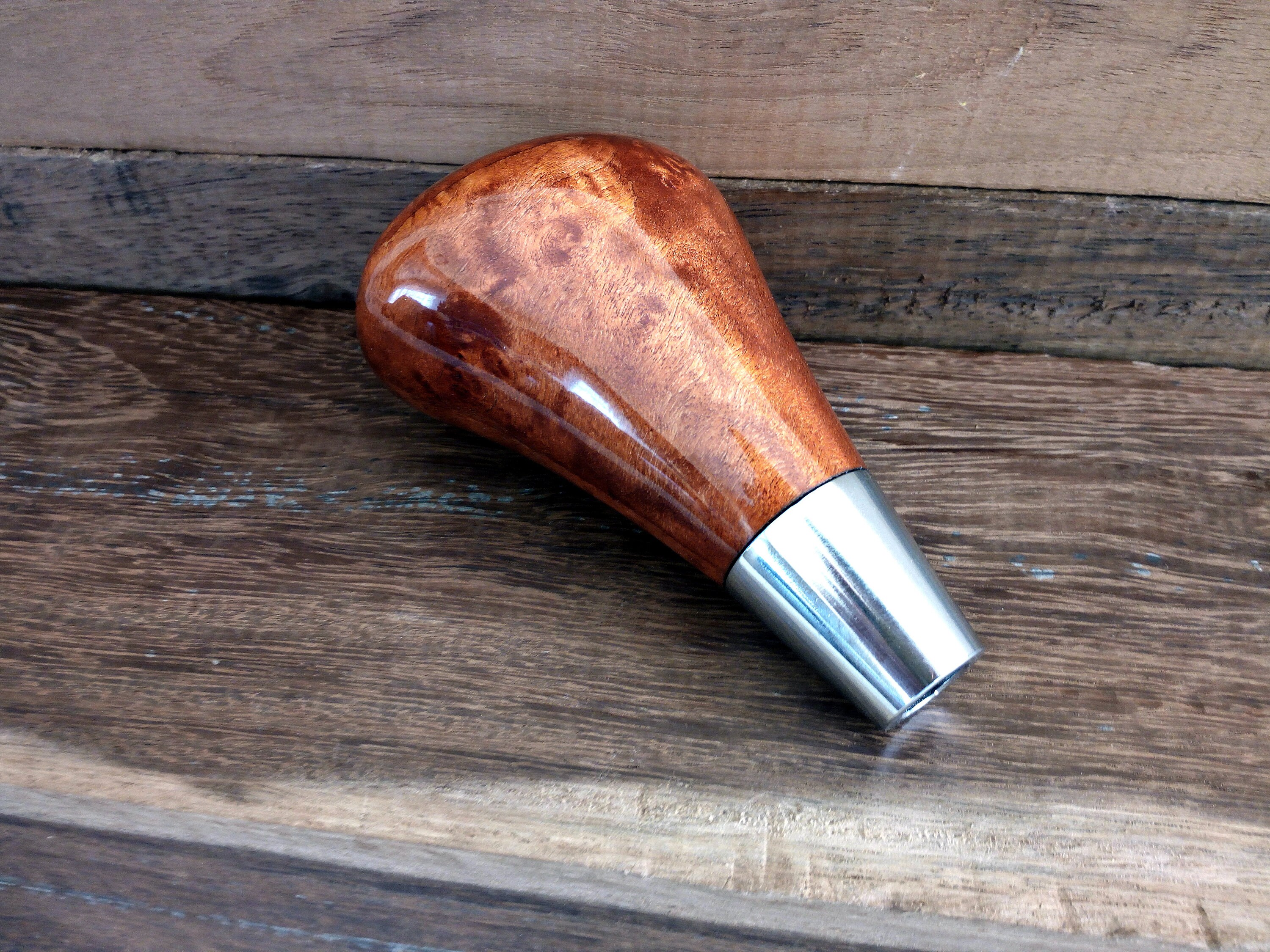 LEXUS Mid Brown Burl Wood Shift Knob for RX350 RX450 IS200 IS250