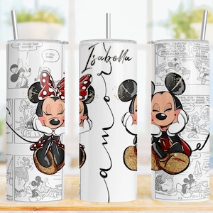Disney Minnie Mouse The One and Only 15.5 oz. Straw Water Bottle