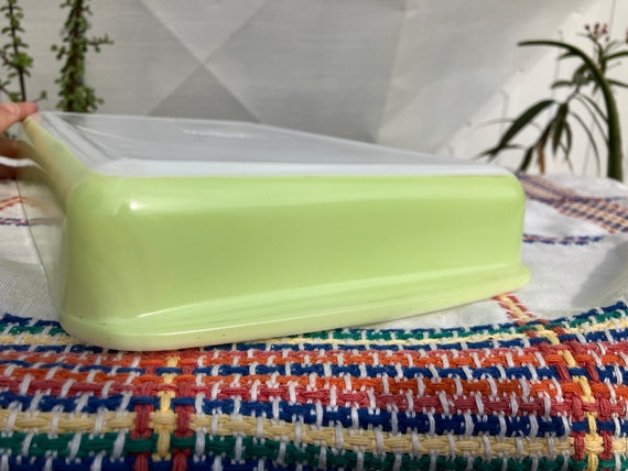 HTF Pyrex Lime Green 2qt Baking Pan Vintage Pyrex 232 Lime Green Roasting  Pan Pyrex Bakeware 1950s Key Lime Green Pyrex 8x12 Pan Rare Color 