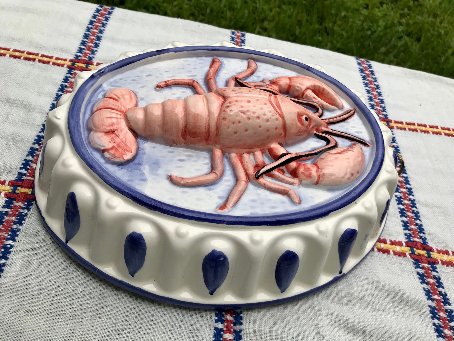 Vintage Ceramic Lobster Decorative Mold 10x 8 Vintage - Etsy