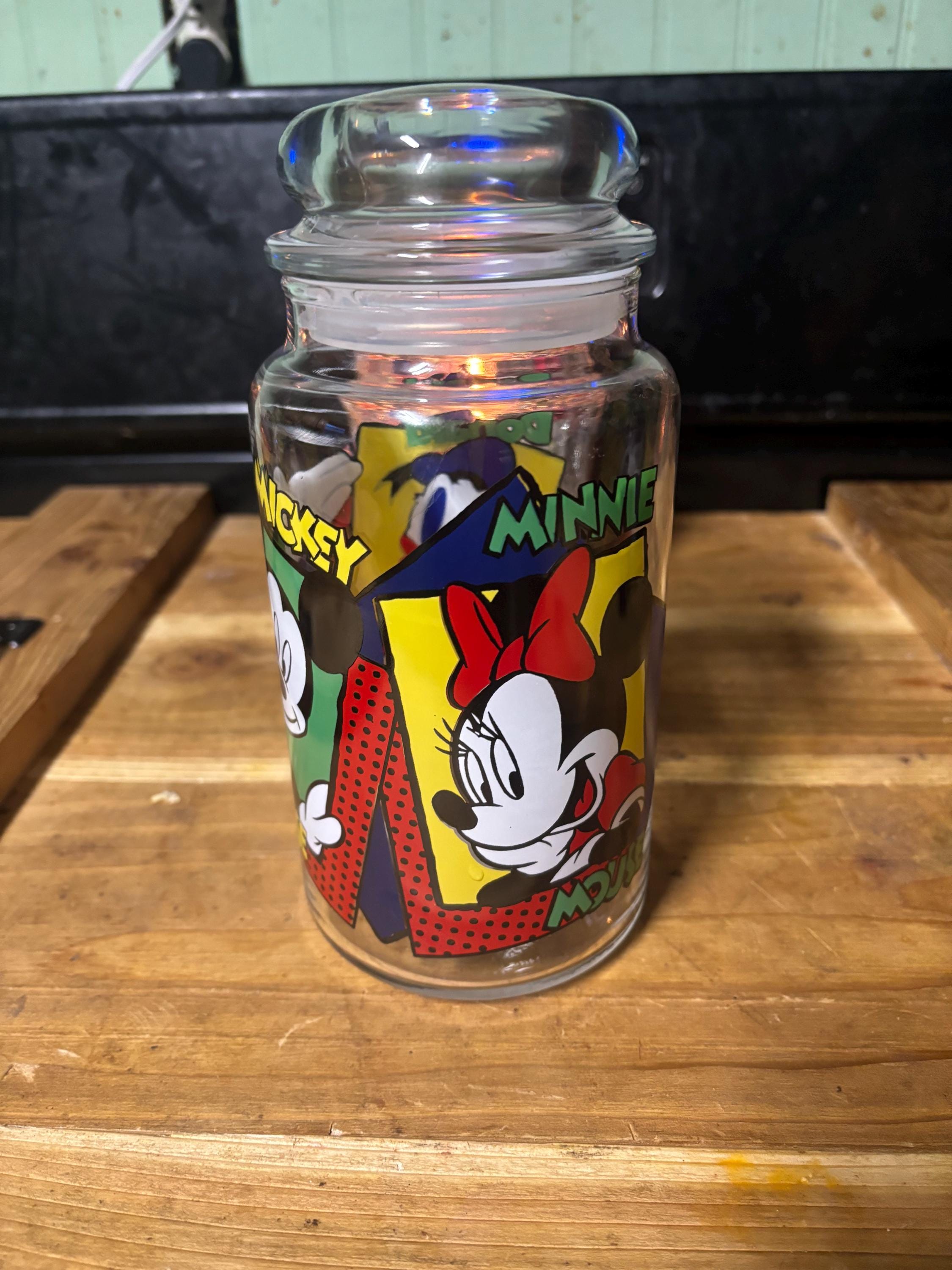 Vintage Mickey Mouse Cookie Jar - Etsy
