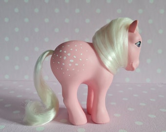 Cotton Candy made in France my little pony G1 "white hair"