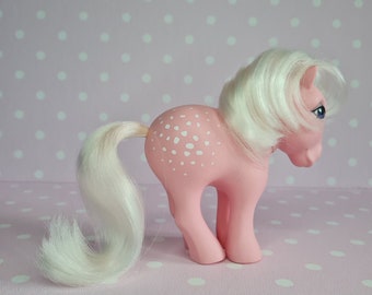Cotton Candy made in France my little pony G1 "pink hair"