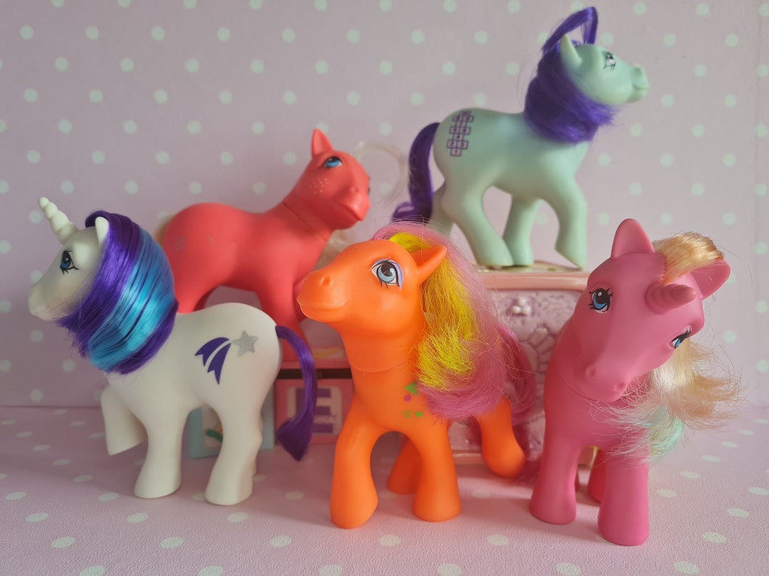 Figurine Mon Petit Poney Pinwheel – Vintage G1 Hasbro Italy 1984
