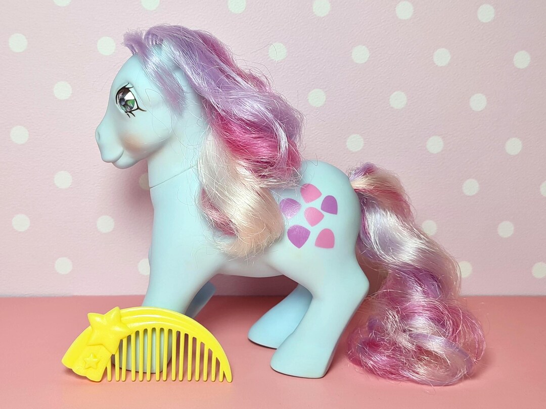 Mlp Using Comb My Little Pony G1- Twinkle Eyed Pony- Sweet Stuff - Hasbro 85. My ...