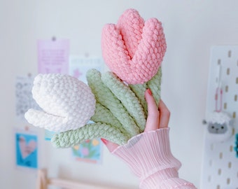 Crochet Tulip Amigurumi Pattern (PDF Download)