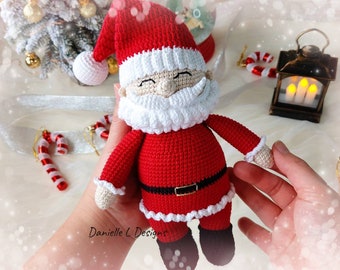 Santa Claus amigurumi crochet Pattern / Crochet Santa Claus Pattern / Santa amigurumi / ENGLISH Only