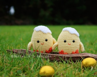 Easter Chick Amigurumi Crochet Pattern (PDF)